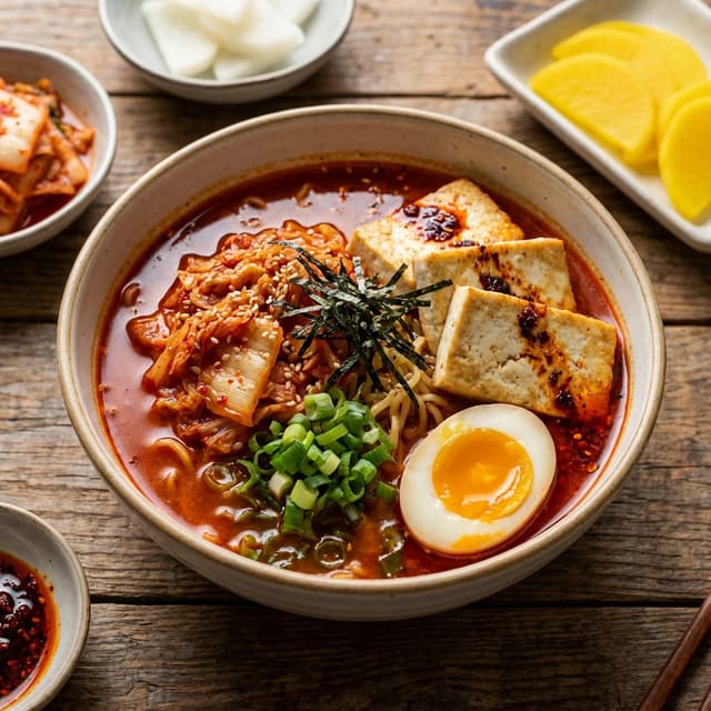 Spicy Kimchi Ramen